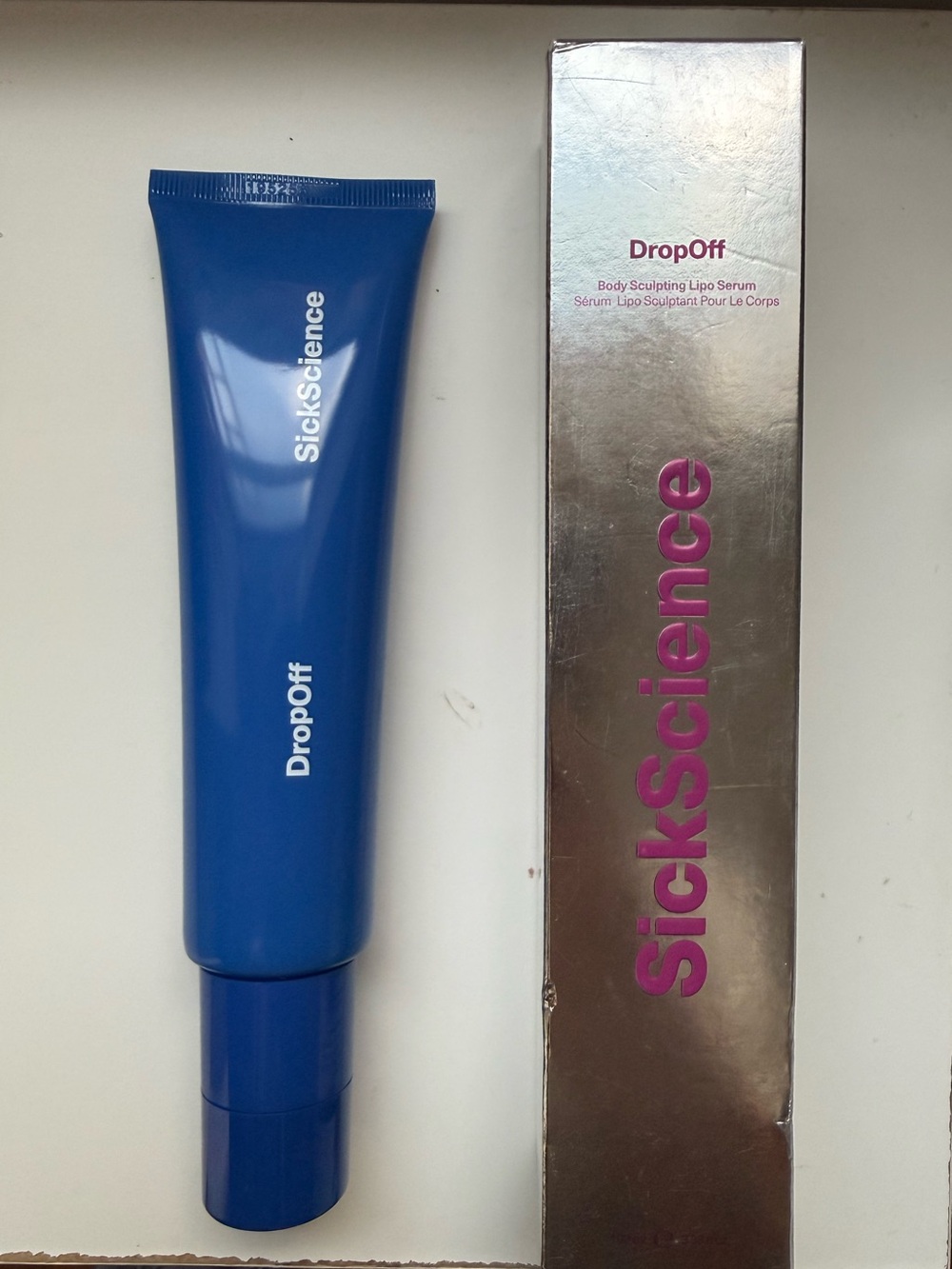 SickScience DropOff Body Sculpting Serum — Blue